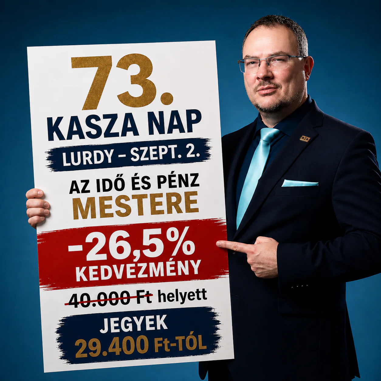 Még jelentkezhetsz a 73. Kasza napra Még jelentkezhetsz a 73. Kasza napra